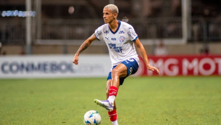 Luciano Juba con la maglia del Bahia (IMAGO)