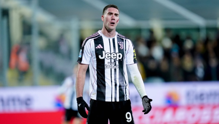 L'attaccante della Juventus, Dusan Vlahovic (IMAGO)