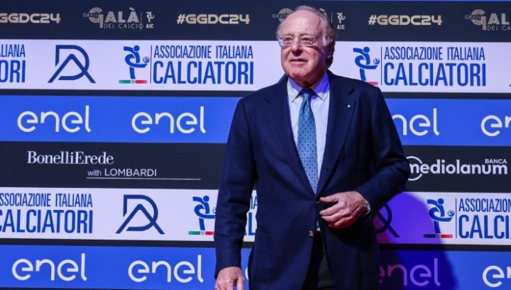 Il presidente del Milan, Paolo Scaroni (IMAGO)
