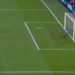 Napoli, Hojlund sbaglia un rigore contro il Qarabag al 60'