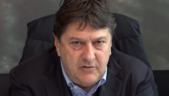 Sebastiani, Presidente del Pescara