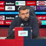 L'allenatore del Verona, Paolo Zanetti