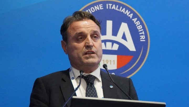 Antonio Zappi, presidente dell'AIA (Screen)
