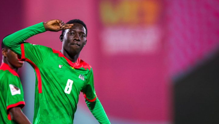 Zongo con la maglia del Burkina Faso al Mondiale U17 (IMAGO)