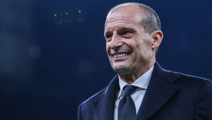 Allegri prima di Napoli-Milan