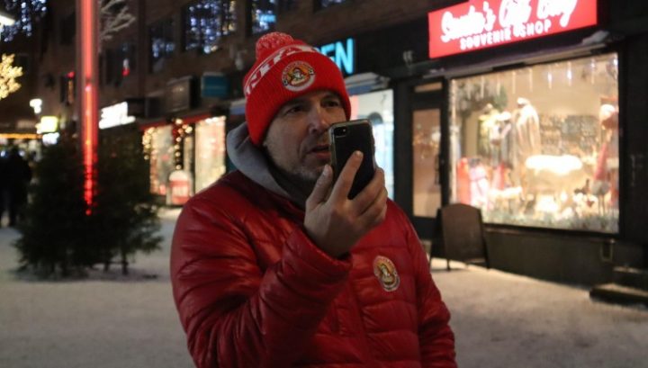 Juha Eteläinen, responsabile della comunicazione dell'FC Santa Claus (Credits: FC Santa Claus)