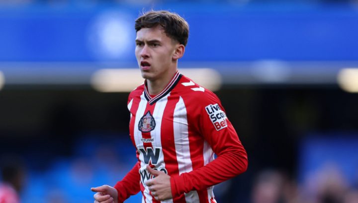 Chris Rigg, centrocampista del Sunderland (IMAGO)