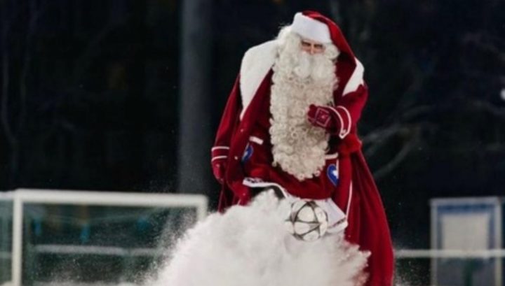 Babbo Natale dell'FC Santa Claus (Credits: FC Santa Claus)