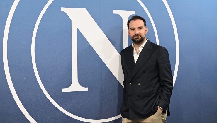 Giovanni Manna, direttore sportivo Napoli (crediti foto: SSC Napoli)