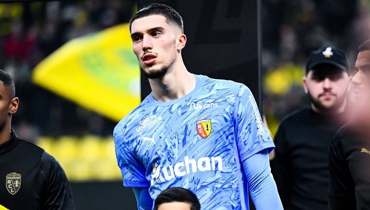 Robin Risser, giocatore Lens - Ligue 1 - (Imago)