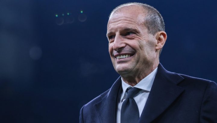 Allegri prima di Fiorentina-Milan