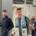 Petar Ratkov all'aeroporto di Fiumicino