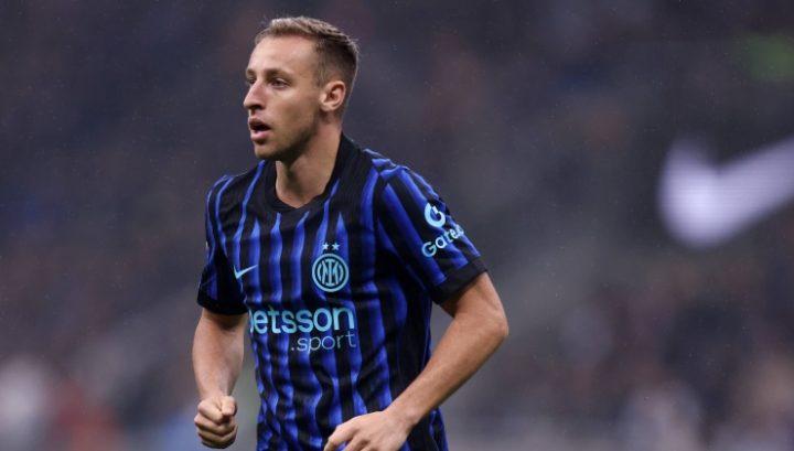 Il centrocampista dell'Inter Davide Frattesi (IMAGO)