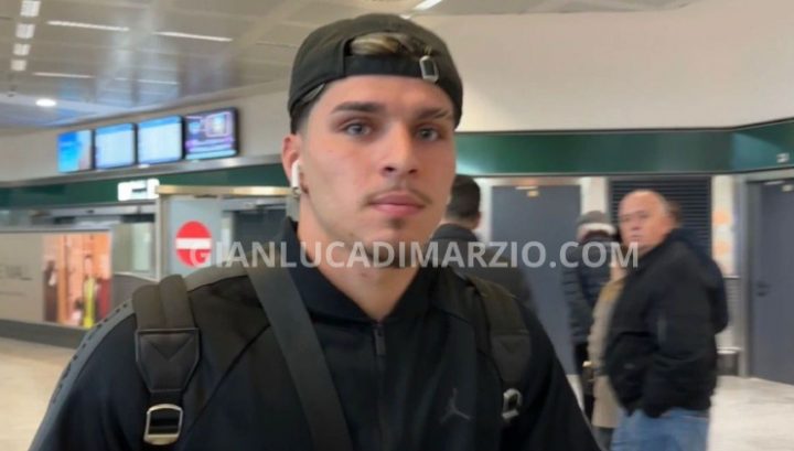 Isaac all'arrivo a Malpensa