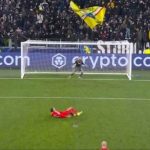 Il rigore sbagliato da Pavlidis