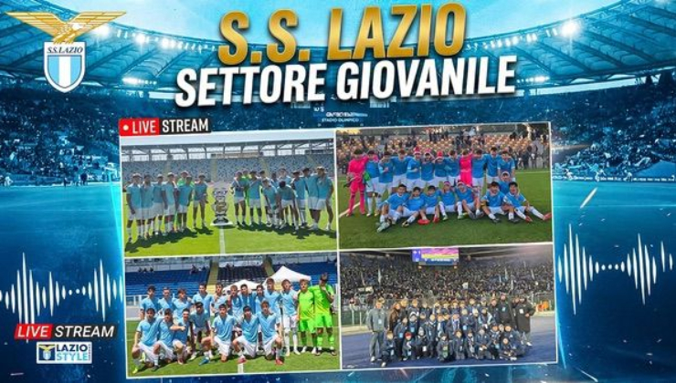 Lazio Live Stream: partite del settore giovanile trasmesse gratuitamente 