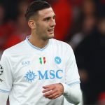 L'attaccante del Napoli, Lorenzo Lucca (IMAGO)