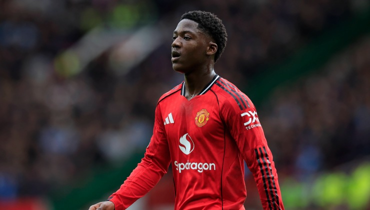 Kobbie Mainoo, centrocampista Manchester United (Imago)