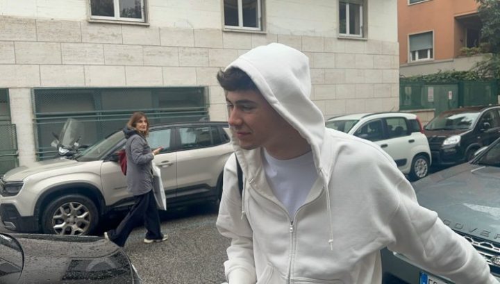 Motta per le visite mediche con la Lazio