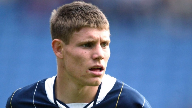 James Milner con la maglia del Leeds United nella stagione 2003/04 (IMAGO)