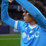 L'esultanza di Alisson Santos