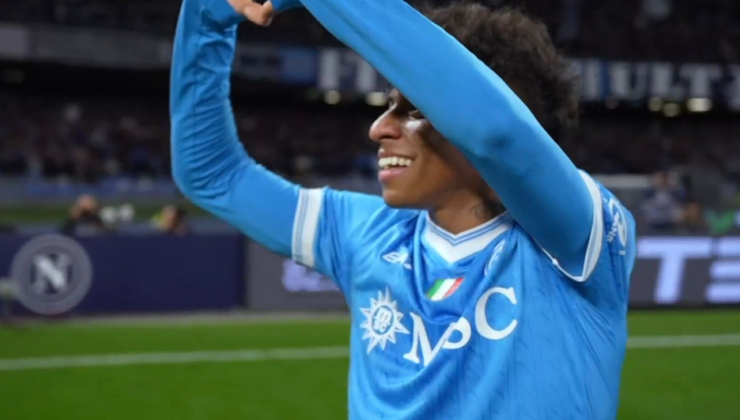 L'esultanza di Alisson Santos