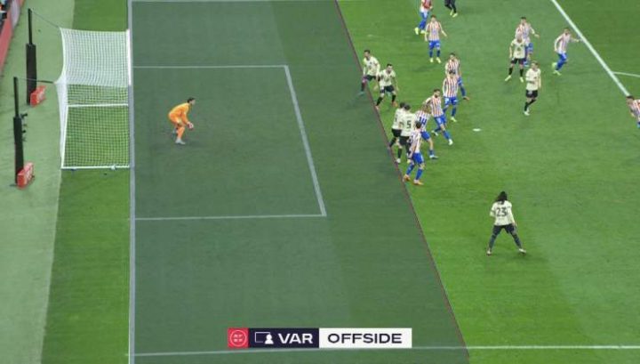 Gol annullato al Barcellona