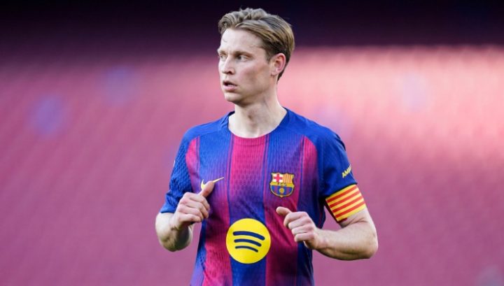 Il centrocampista del Barcellona, Frenkie de Jong (IMAGO)