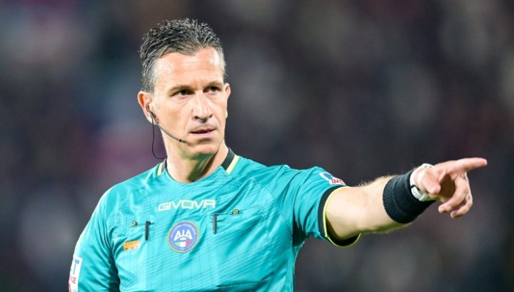Le designazioni degli arbitri per la 26a giornata