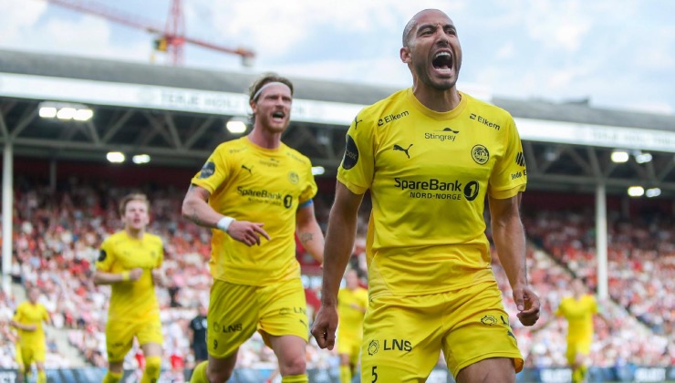 Haitam Aleesami, difensore del Bodø/Glimt