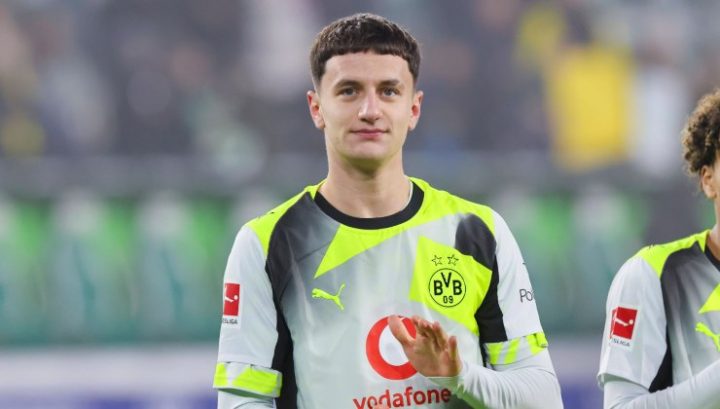 Luca Reggiani con il Borussia Dortmund (Imago)