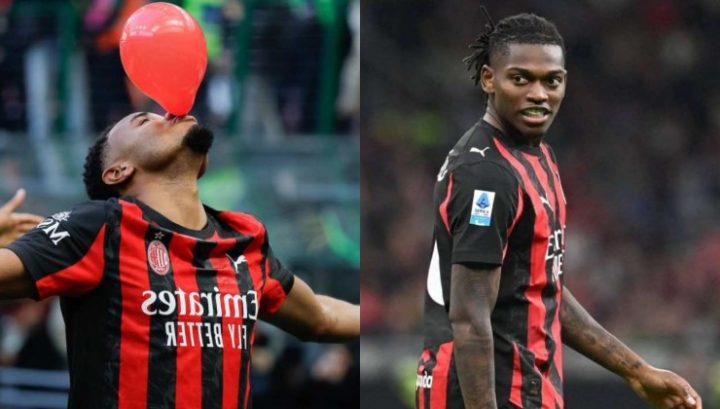 Nkunku e Leao, attaccanti del Milan (Imago)