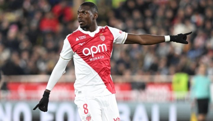 Il centrocampista del Monaco, Pogba (IMAGO)