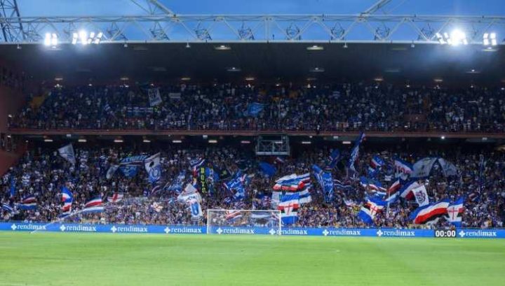 Sampdoria, le immagini della curva (Imago)
