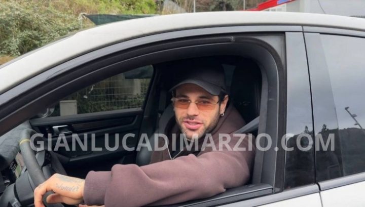 Pierini al primo allenamento con la Sampdoria