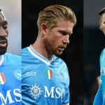 Anguissa, De Bruyne e McTominay del Napoli (Imago)