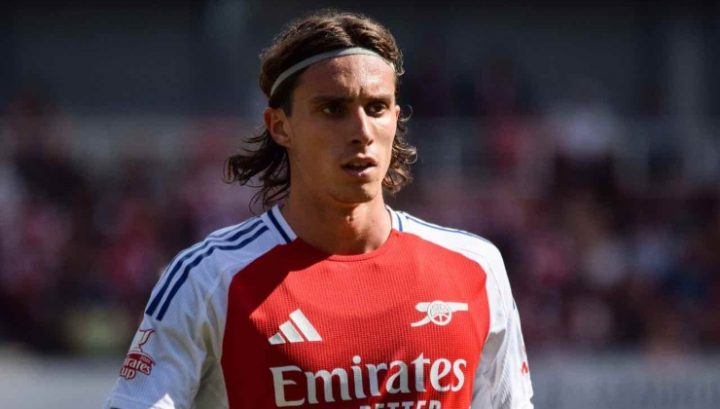 Calafiori, difensore Arsenal (IMAGO)