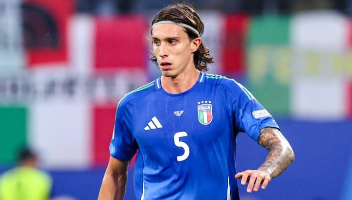 Riccardo Calafiori, difensore dell'Italia (Imago)