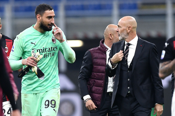 Pioli Donnarumma IMAGE