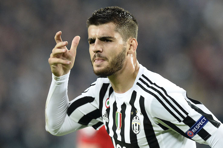 Morata Juventus esulta IMAGE