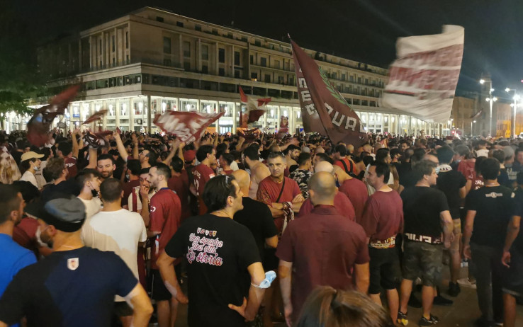 Reggiana festa promozione 6 GDM