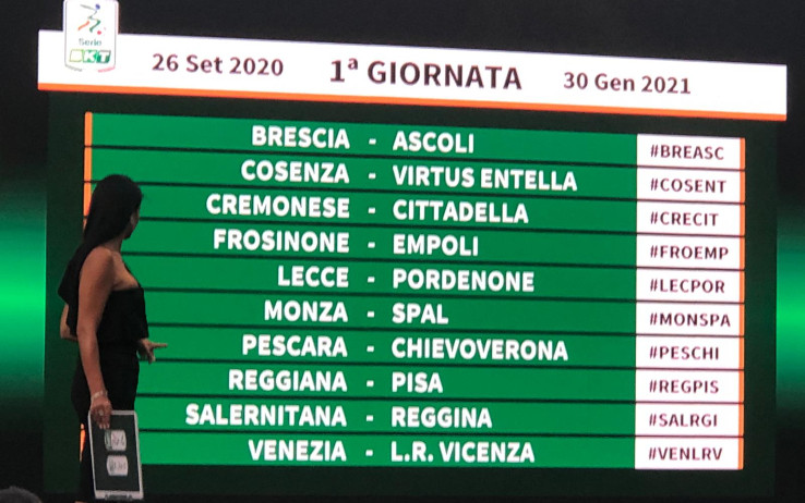 Serie B calendario GDM