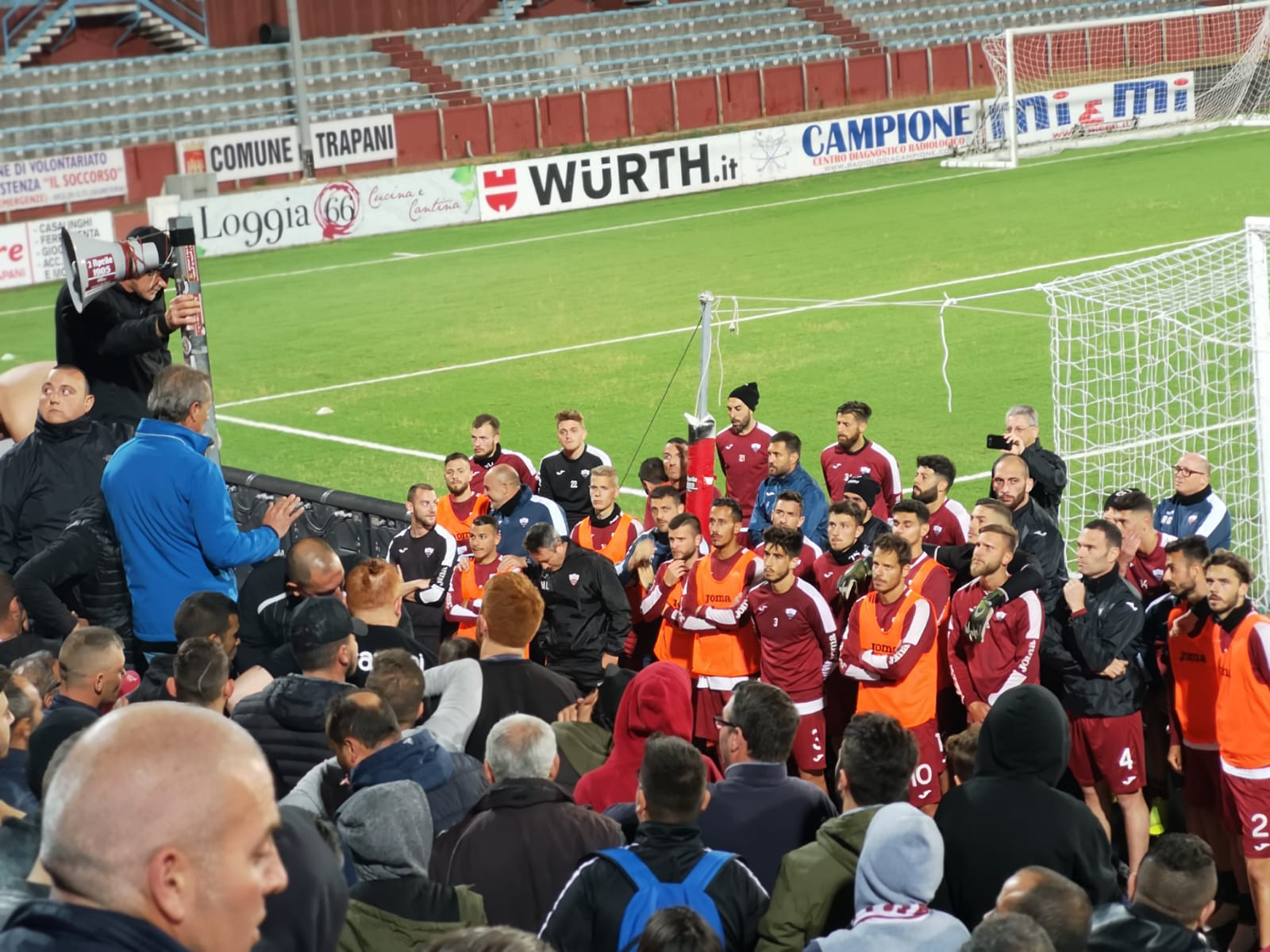 trapani squadra stadio allenamento GDM