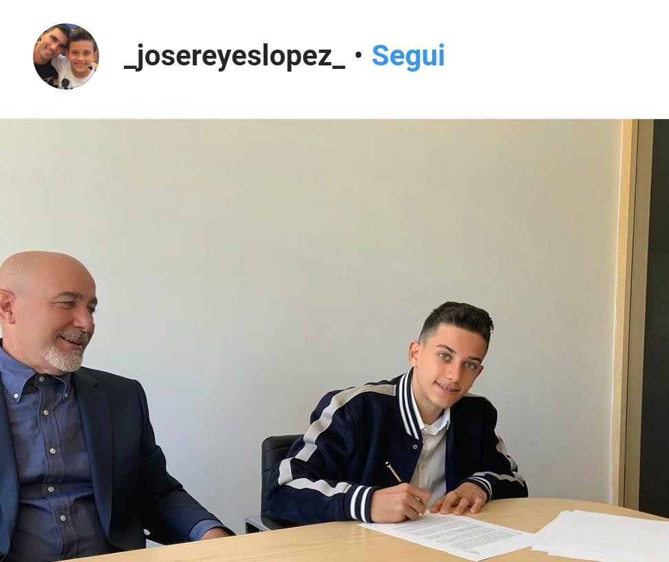 josè antonio reyes figlio IG