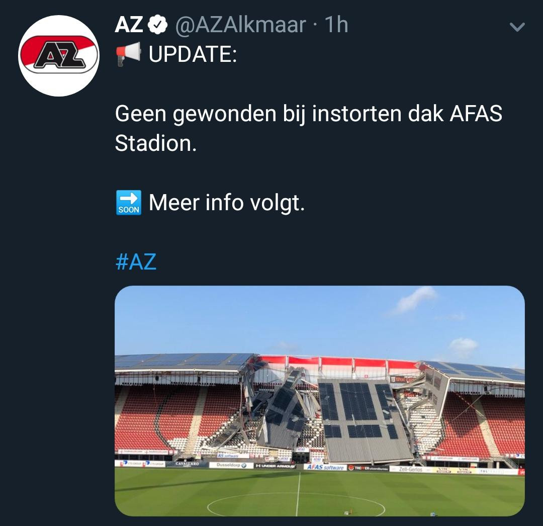 az alkmaar crollo stadio SCREEN TW