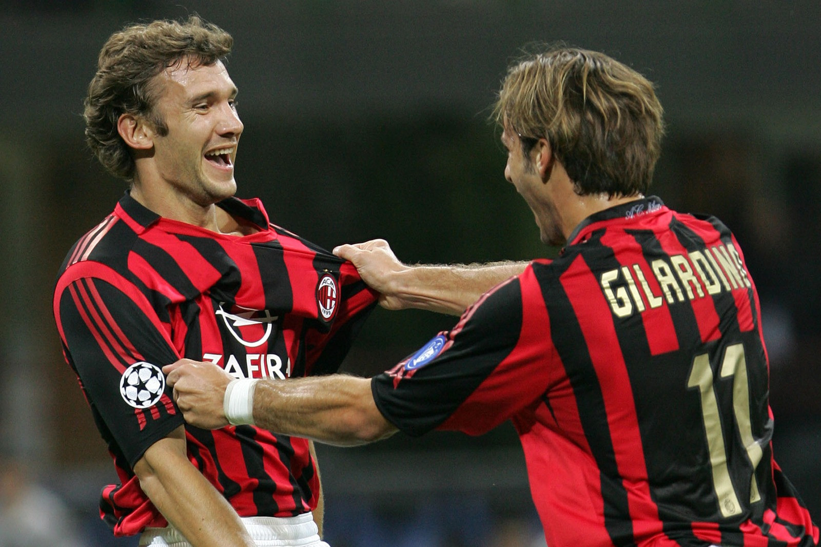 SHEVCHENKO GILARDINO Milan IMAGE